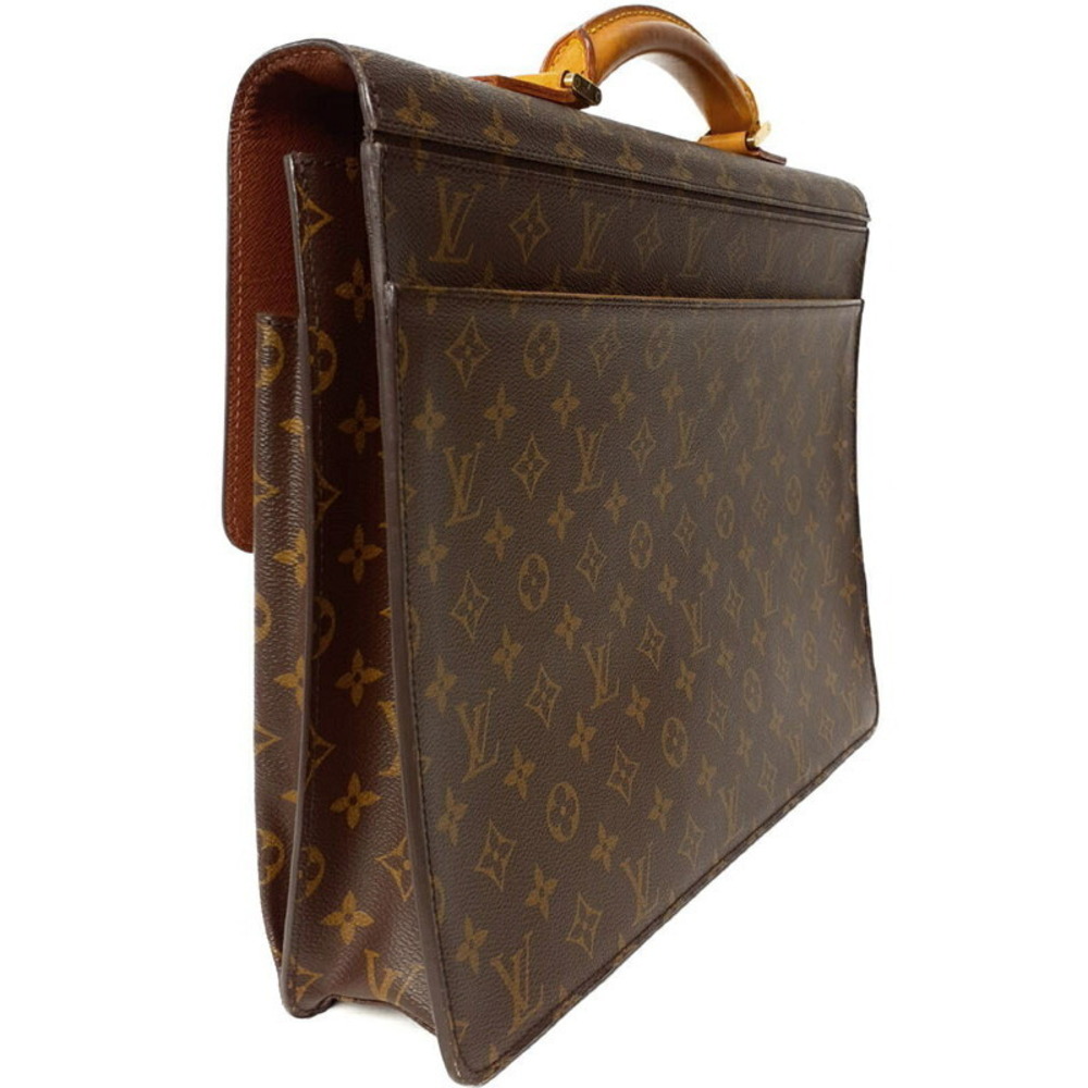 Louis Vuitton Brown Robusto Bag Business Monogram